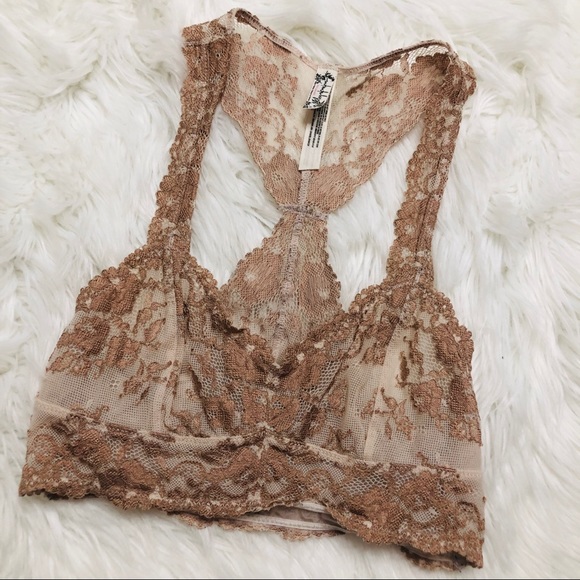 Free People Other - Intimately Free People Lace Racerback Bralette